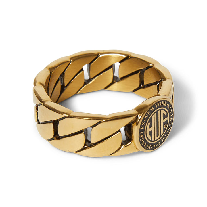 Regional Cuban Link Ring - Gold