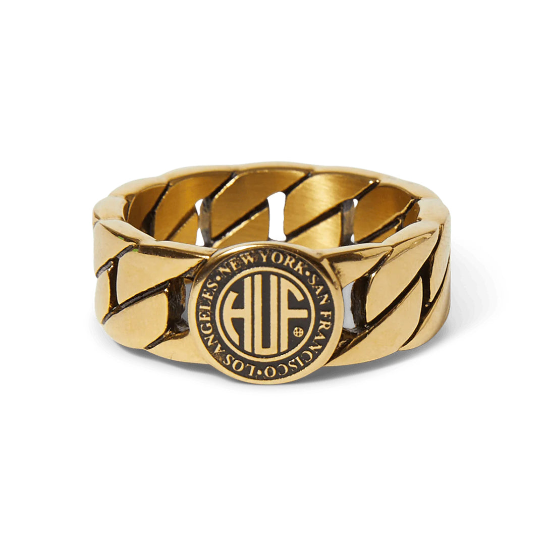 Regional Cuban Link Ring - Gold