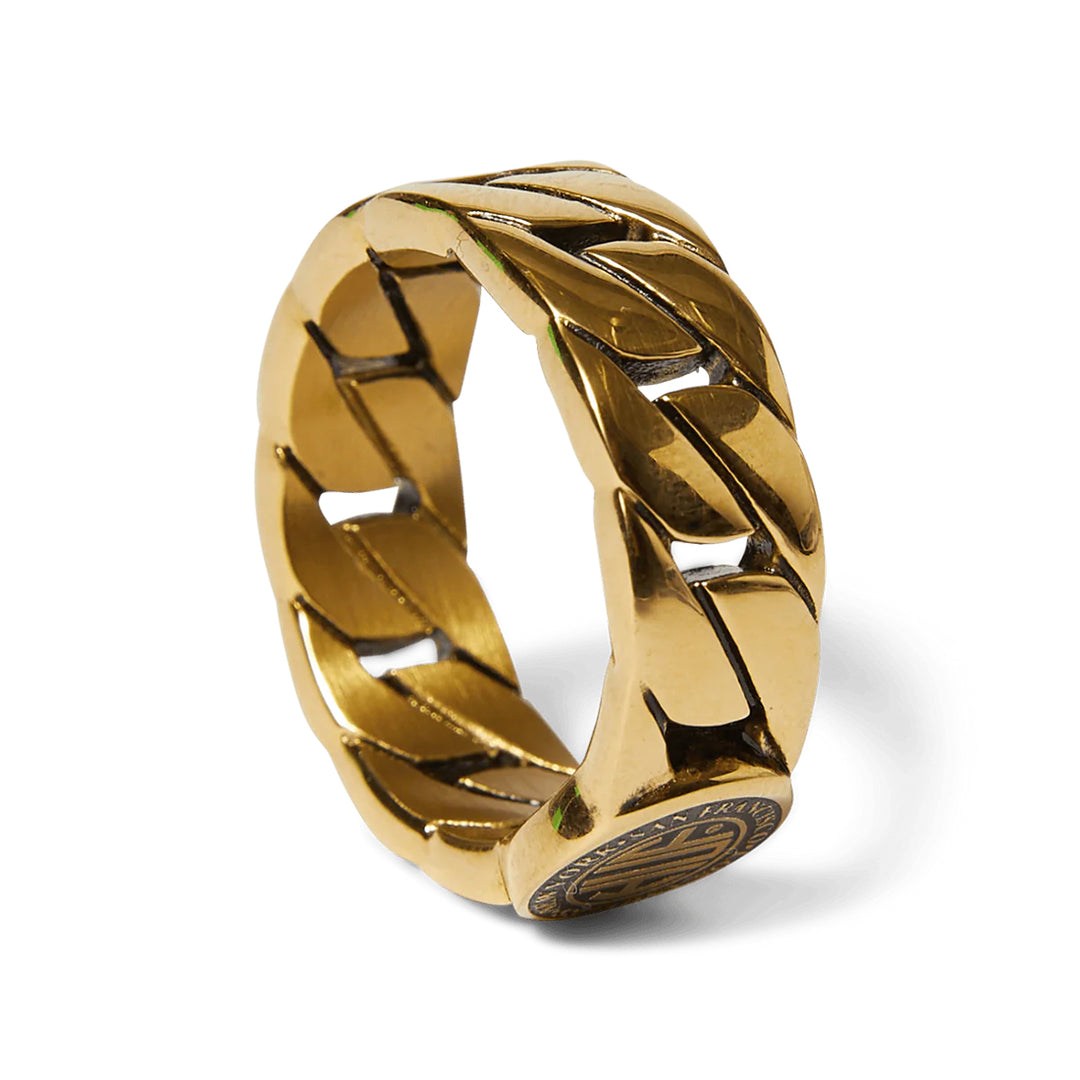 Regional Cuban Link Ring - Gold