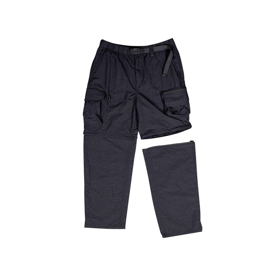 Zip-Off Utility Pants - Black