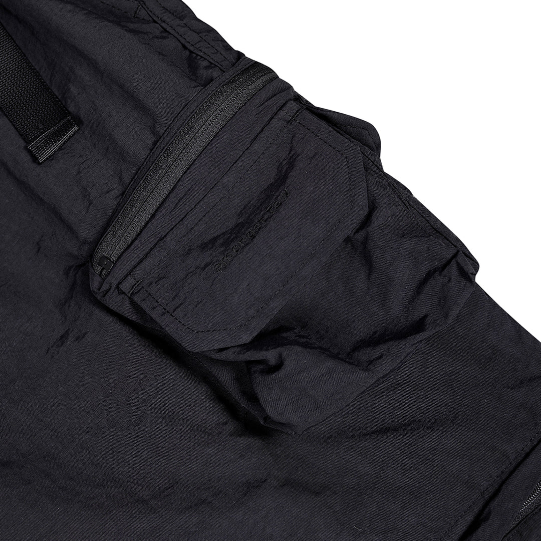 Zip-Off Utility Pants - Black