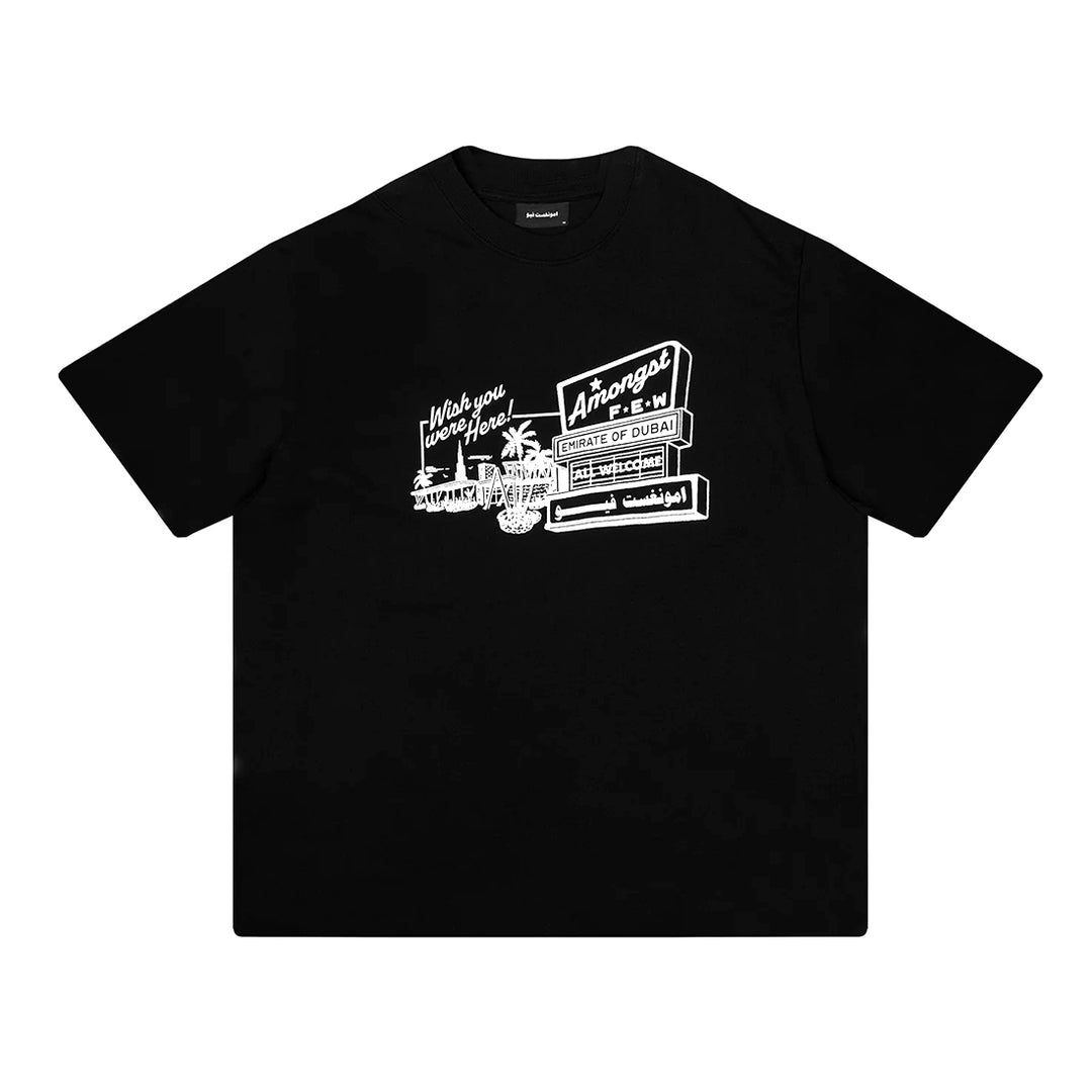 Wish You Were Here T-Shirt - Black
