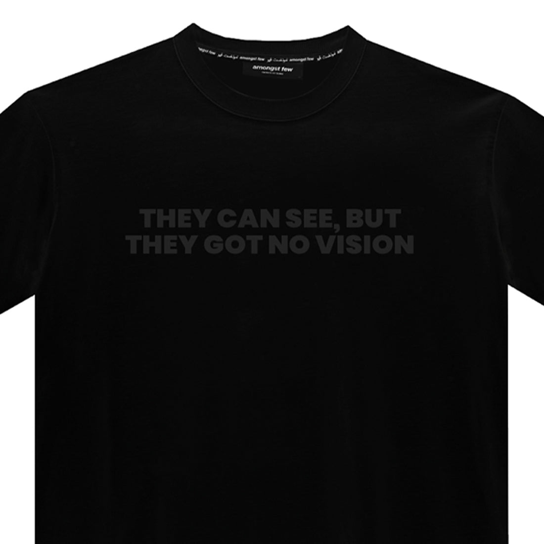No Vision T-Shirt - Black