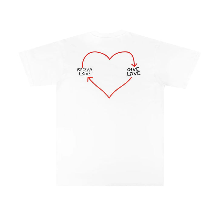 Give Love T-Shirt - White