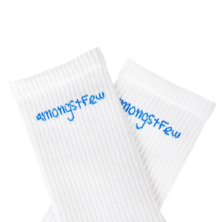 Hand Drawn Socks - White