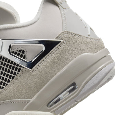 Wmns Air Jordan 4 Retro - Lt Iron Ore/Sail-Neutral Grey-Black-Mtlc