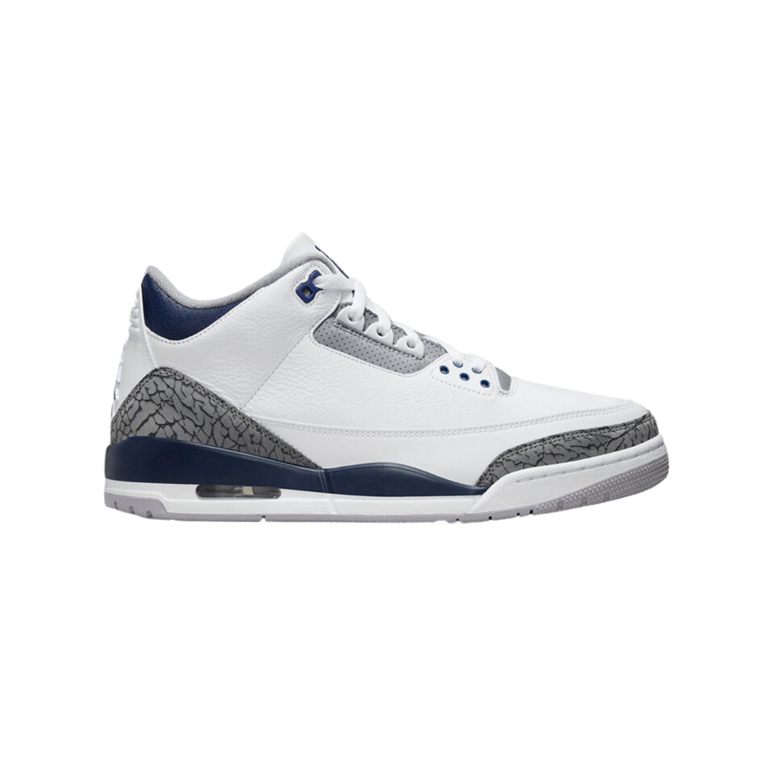 Air Jordan 3 Retro - White/Midnight Navy-Cement Grey-Black