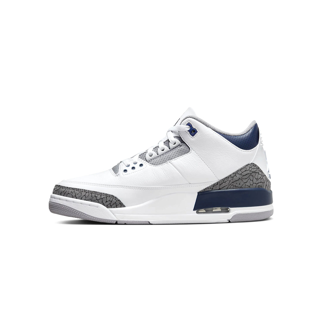 Air Jordan 3 Retro - White/Midnight Navy-Cement Grey-Black