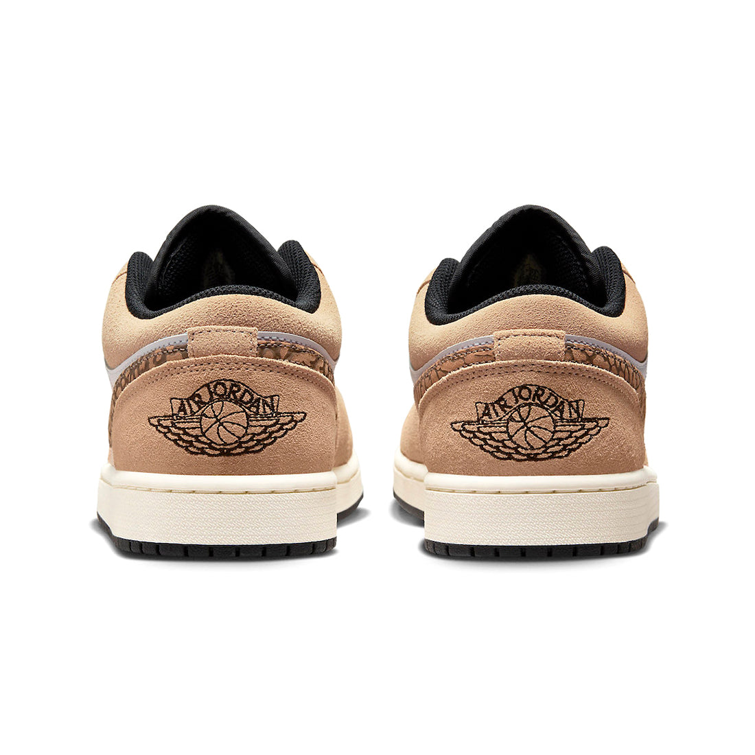 Air Jordan 1 Low Se - Hemp/Mtlc Gold-White-Lt British Tan-Blac