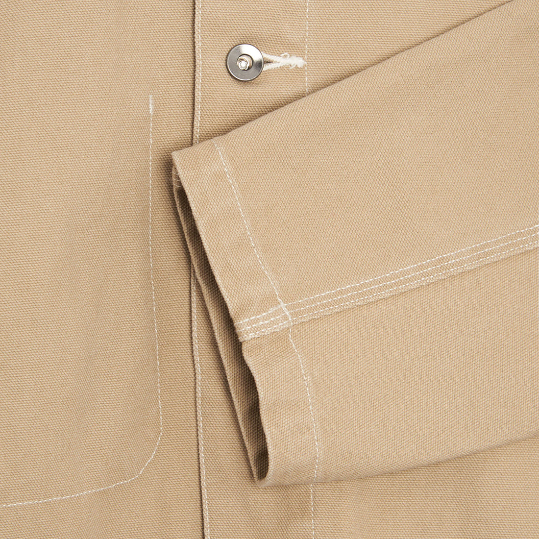 M Nl Chore Coat - Khaki/(White)