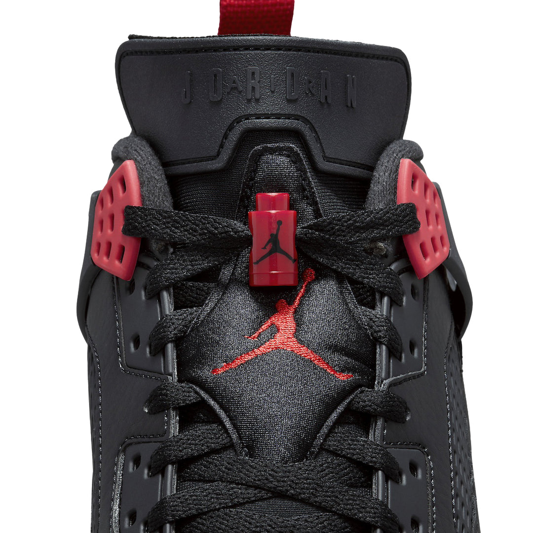 Jordan Spizike Low - Black/Gym Red-Cool Grey-Sail