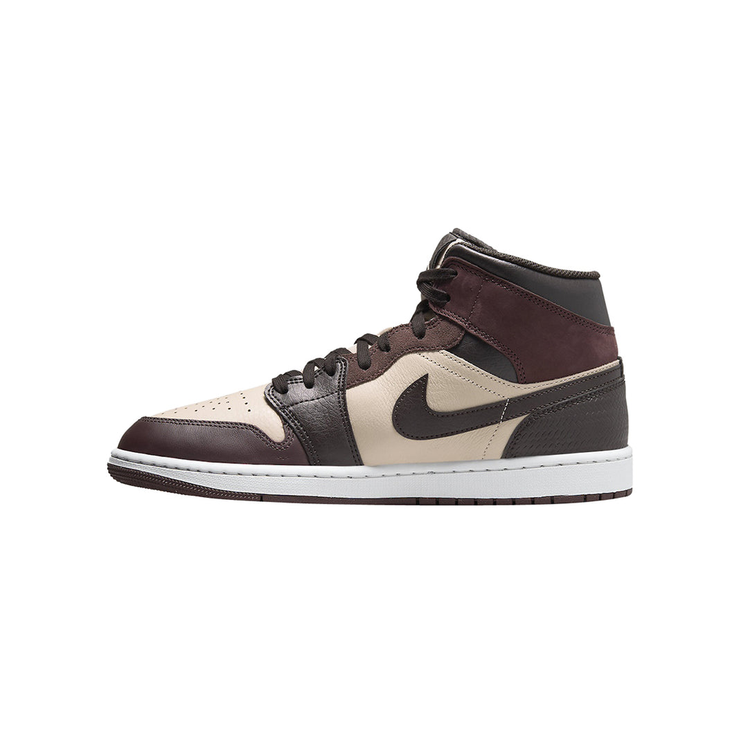 Air Jordan 1 Mid Se Nbhd - Velvet Brown/Earth-Sanddrift-Mtlc Gold-S