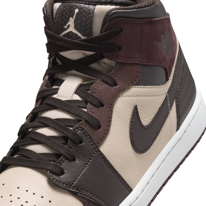 Air Jordan 1 Mid Se Nbhd - Velvet Brown/Earth-Sanddrift-Mtlc Gold-S