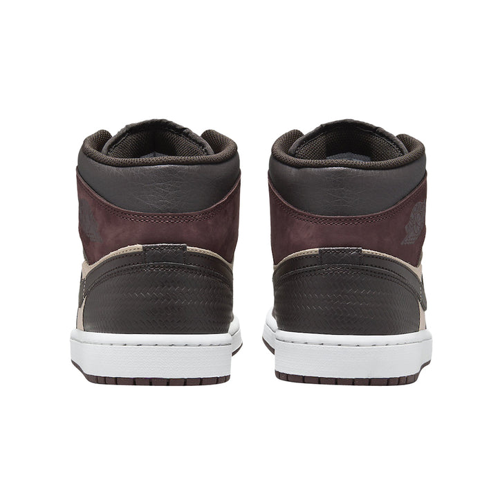 Air Jordan 1 Mid Se Nbhd - Velvet Brown/Earth-Sanddrift-Mtlc Gold-S