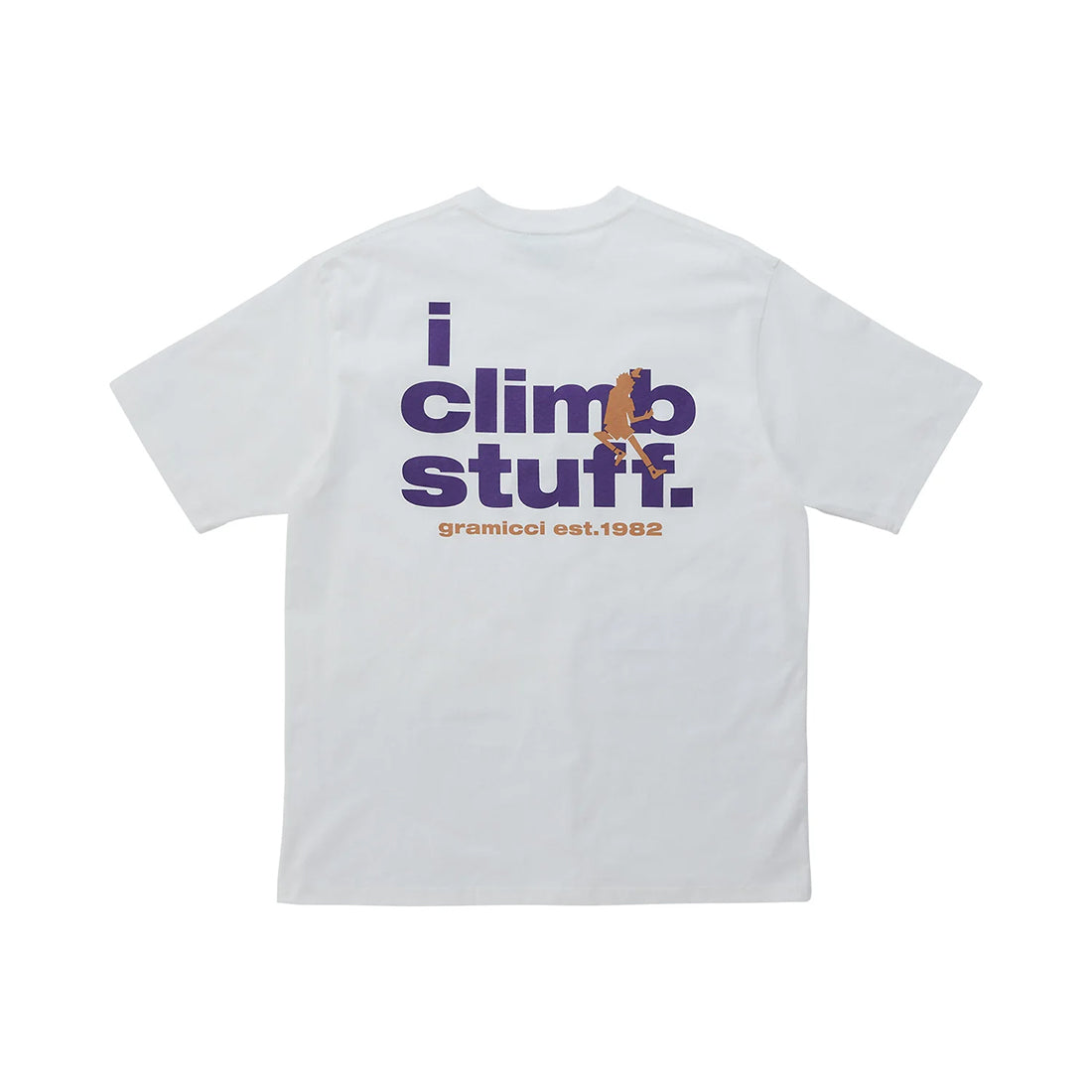 I Climb Stuff Tee - White