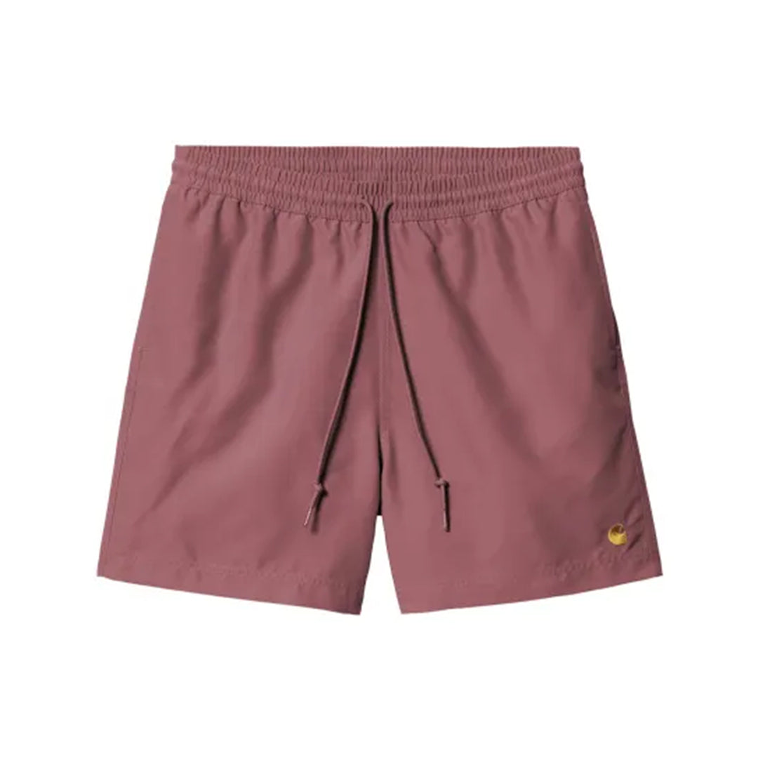 Chase Swim Trunks - Dusty Fuchsia/Gold