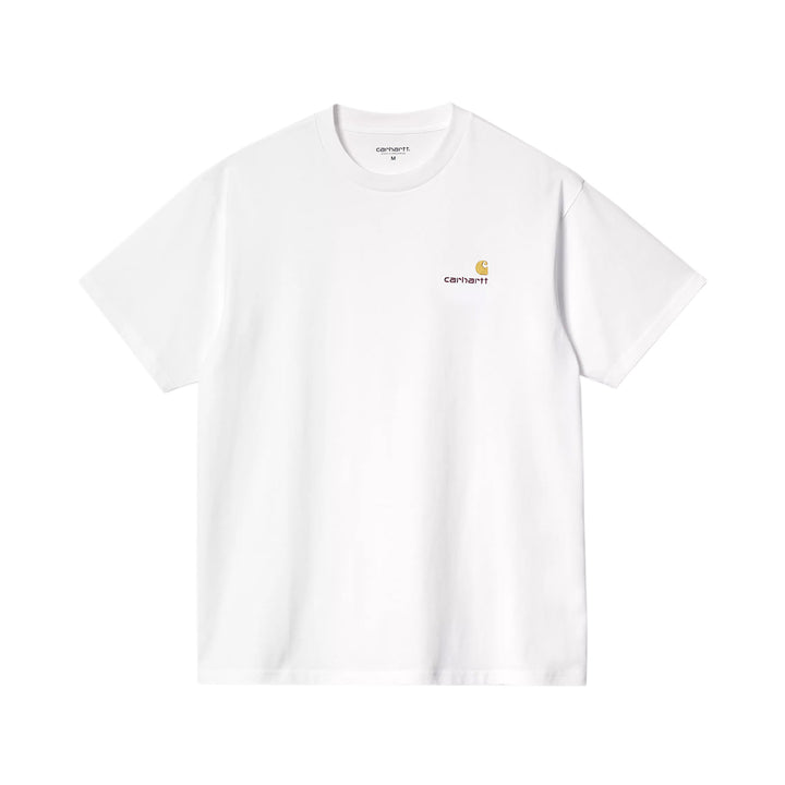 S/S American Script T-Shirt - White