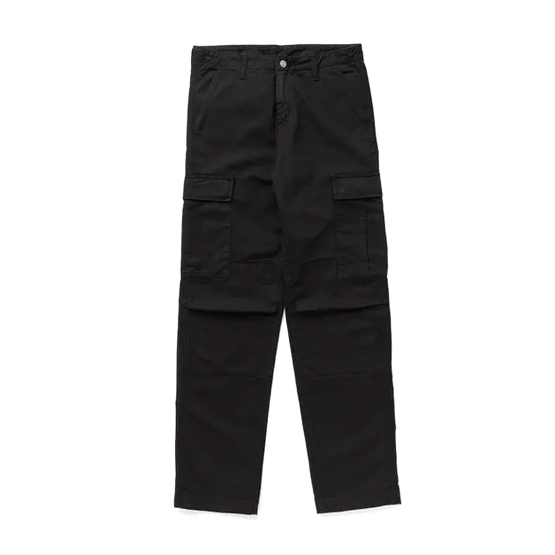 Regular Cargo Pant - Black Garment Dyed