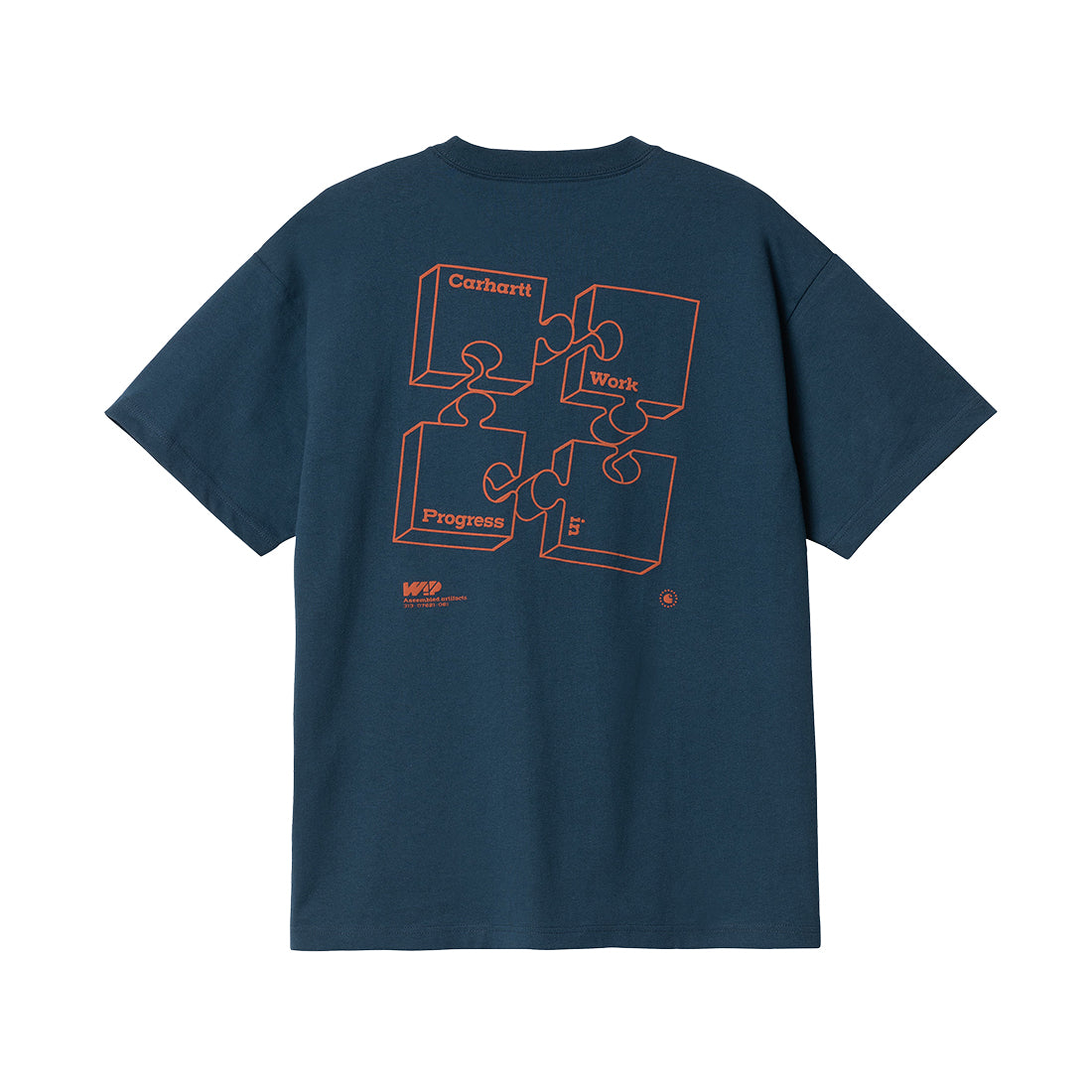 S/S Assemble T-Shirt - Squid/Brick