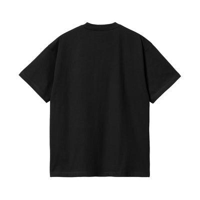 S/S Bubbles T-Shirt - Black/Turquoise