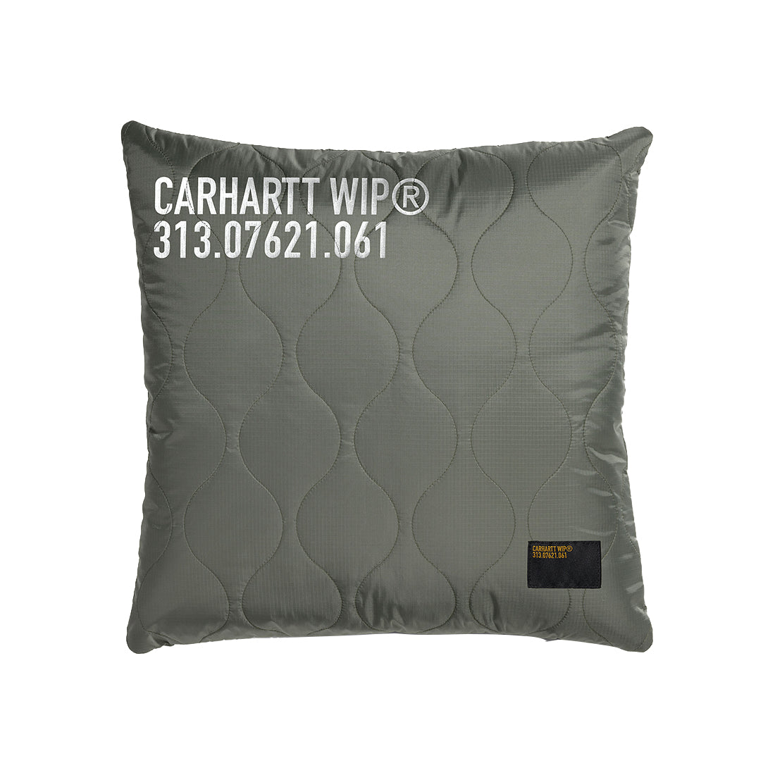 Tour Quilted Pillow - Smoke Green/Reflective