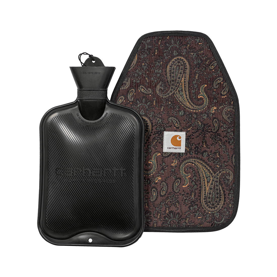 Paisley Hot Water Bottle - Paisley Print, Buckeye