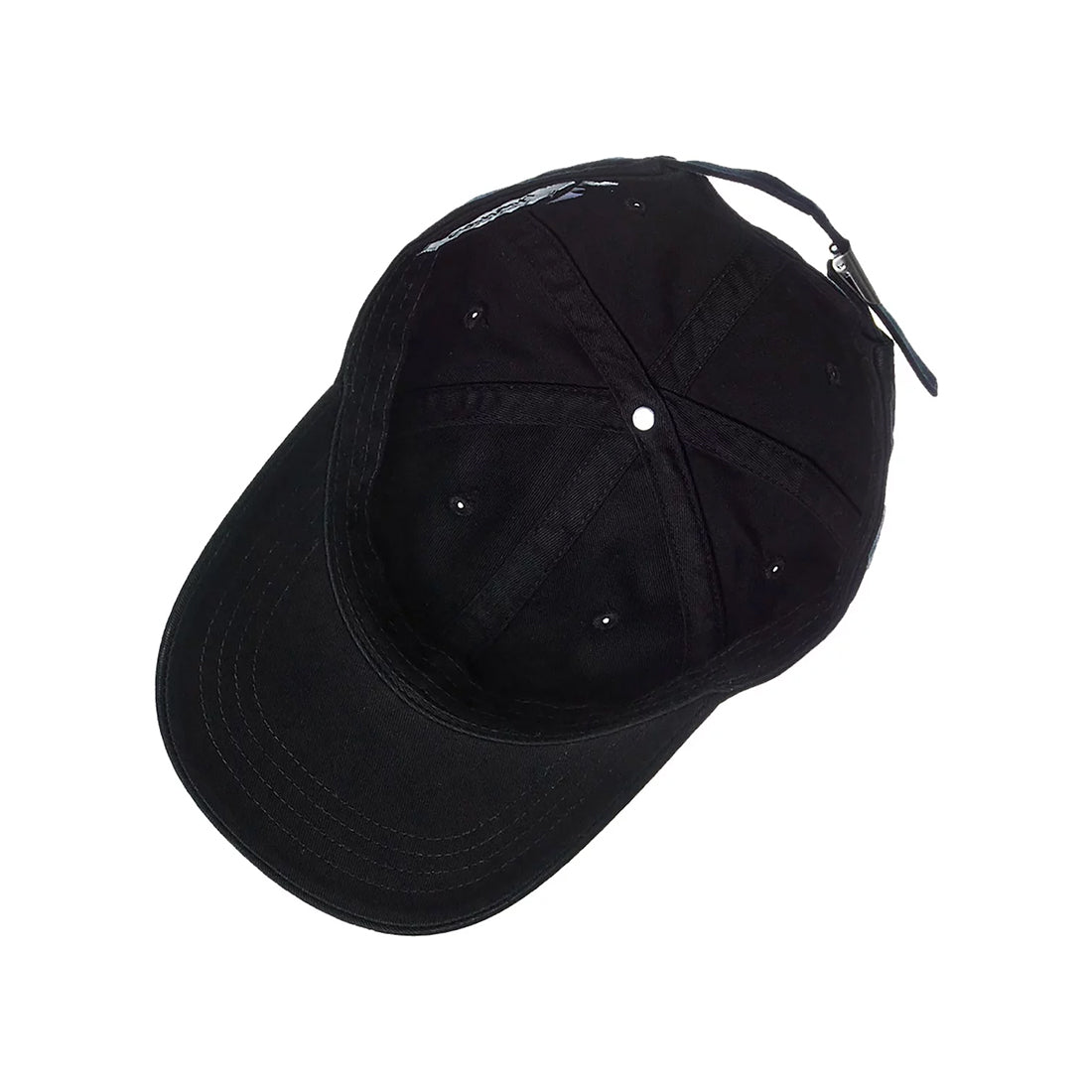 Safety Pin Cap - Black/White