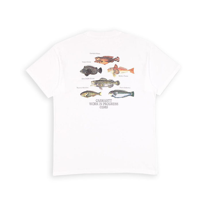 S/S Fish T-Shirt - White