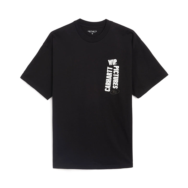 S/S Wip Pictures T-Shirt - Black