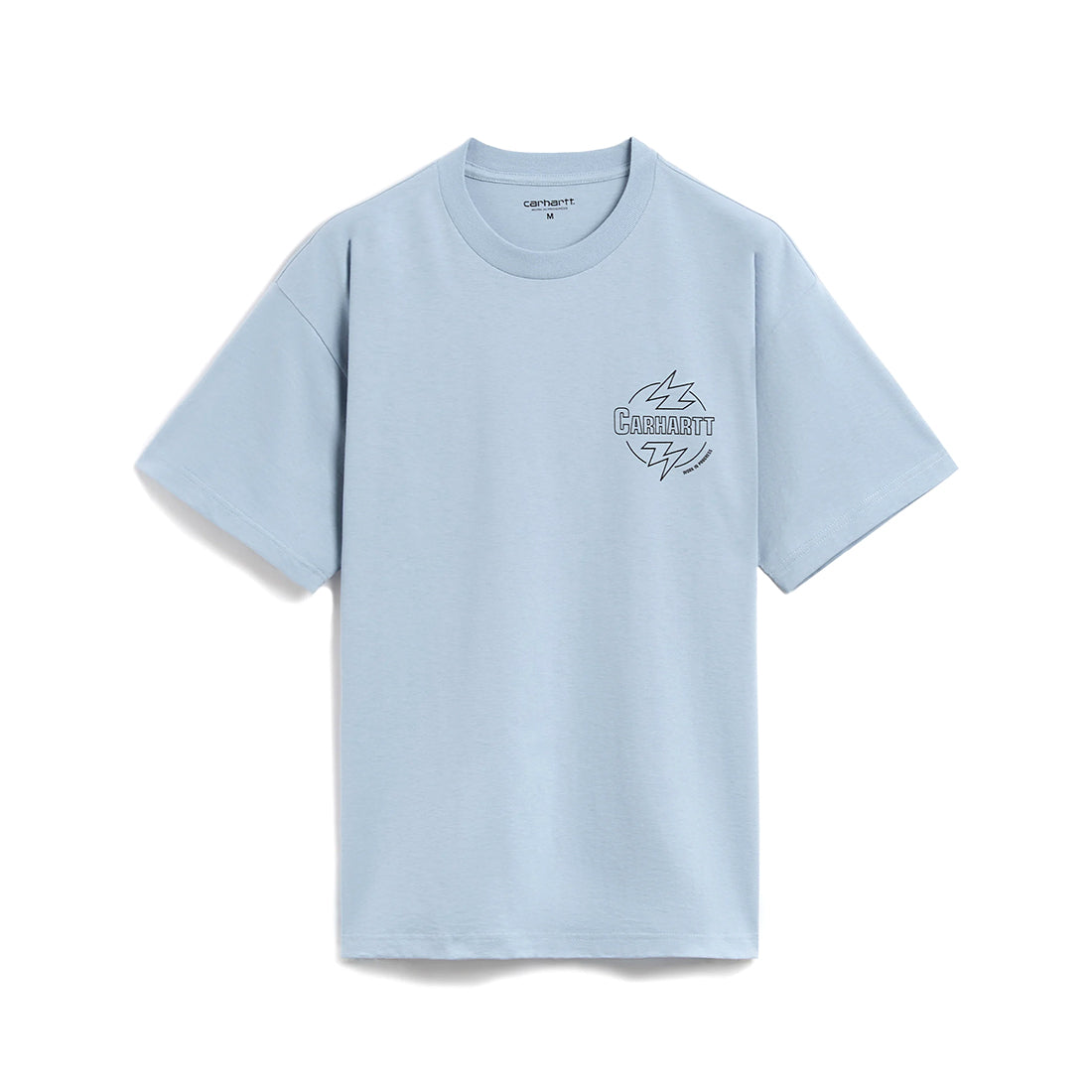 S/S Blaze T-Shirt - Misty Sky/Black