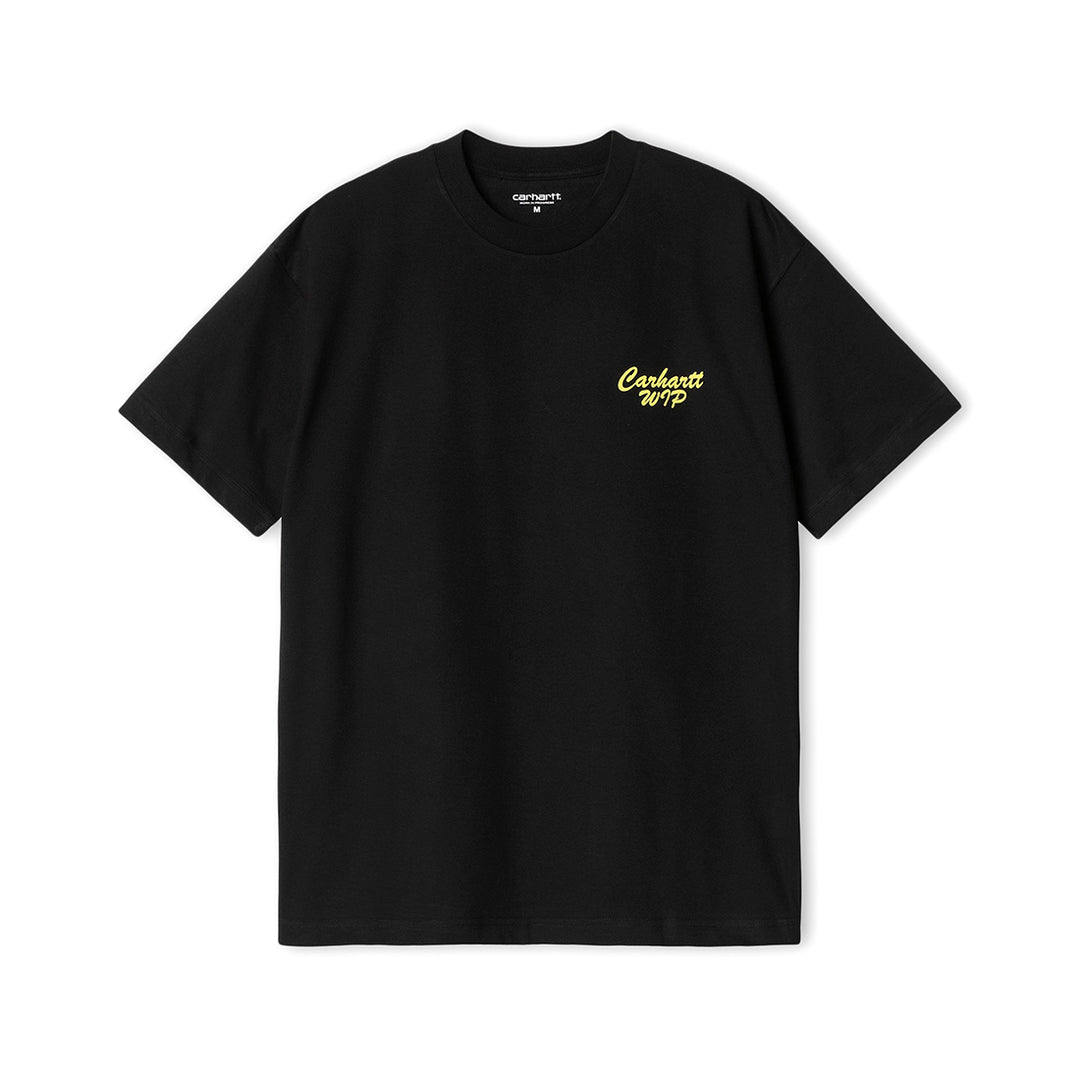 S/S Friendship T-Shirt - Black/Yellow