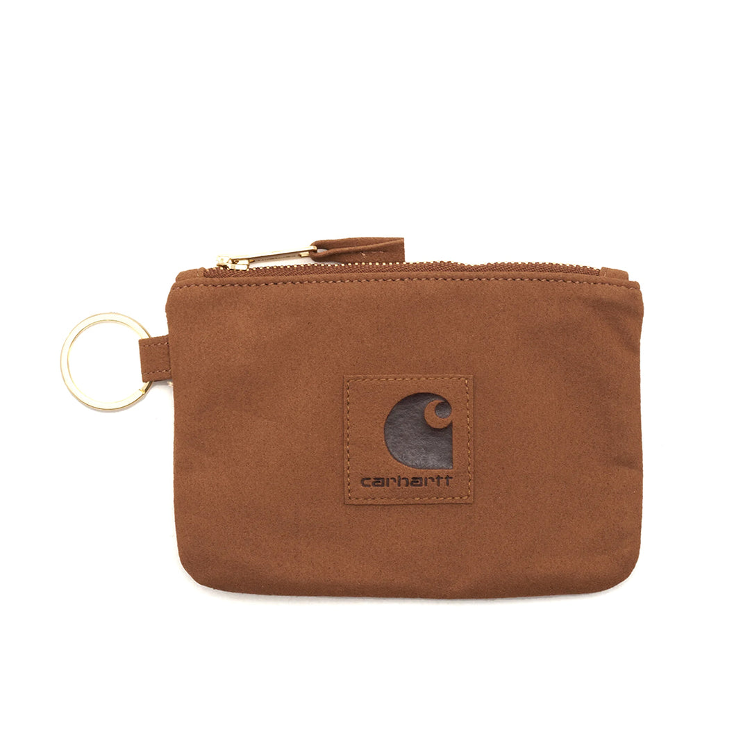 Suede Zip Wallet - Hamilton Brown