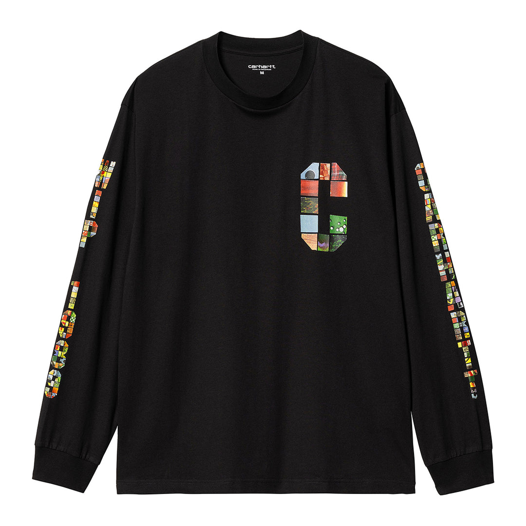 L/S Machine 89 T-Shirt - Black