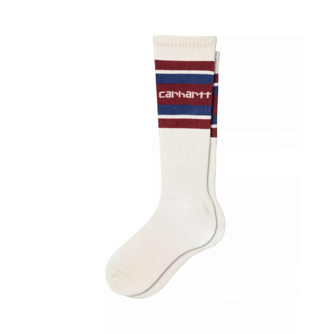Connors Socks - Natural/Scarlet/Wolfsbane