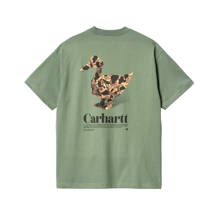 S/S Fold Duck T-Shirt - Duck Green