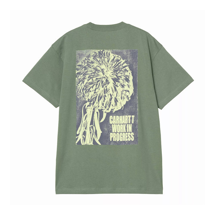 S/S Chrysanthemum T-Shirt - Duck Green