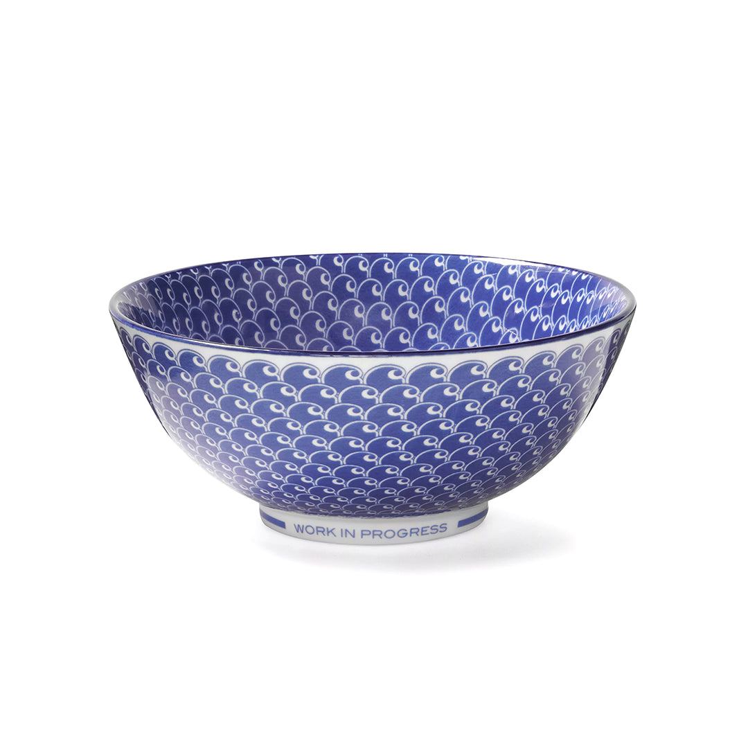 Noodle Bowl - White/Blue