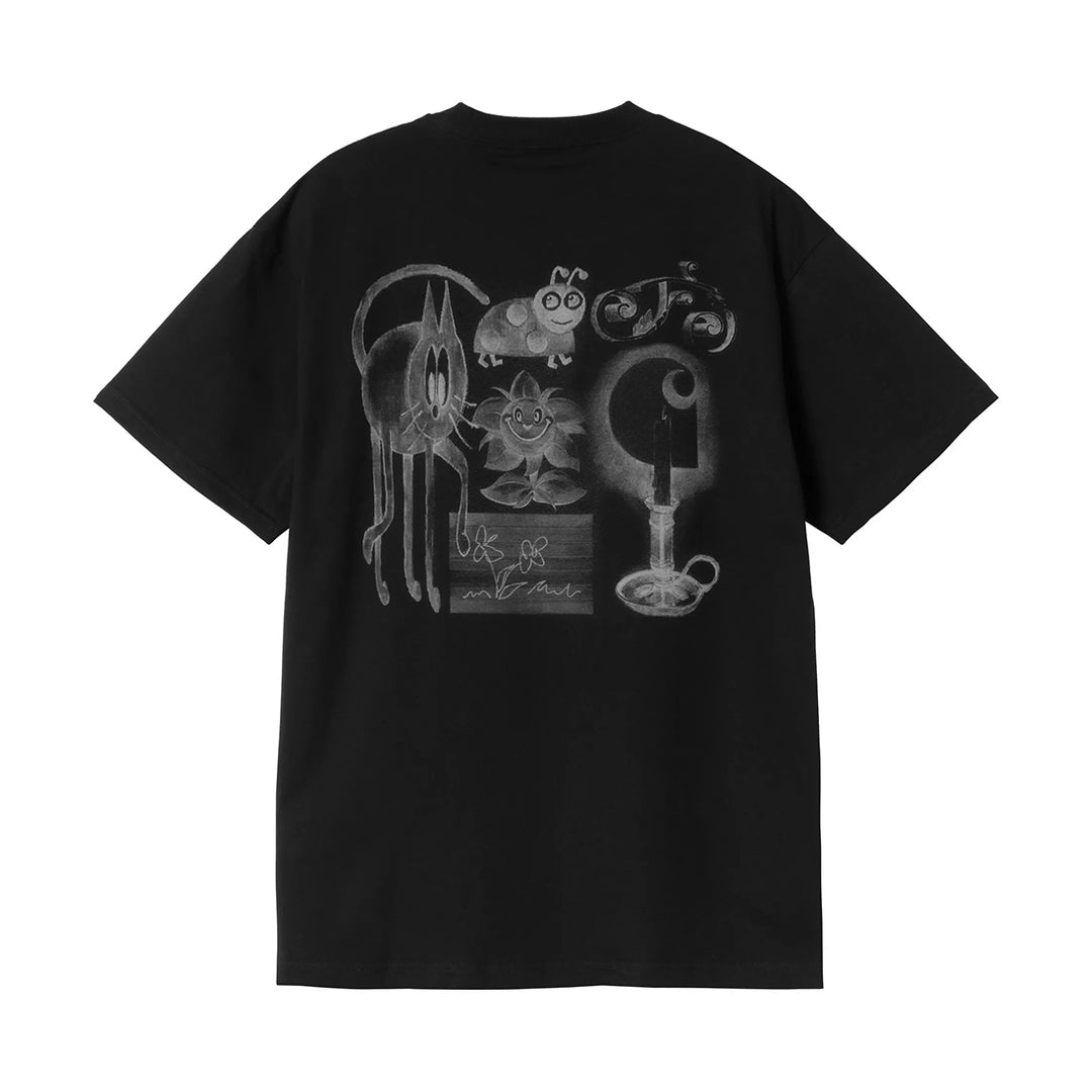S/S Okniceok 01 T-Shirt - Black