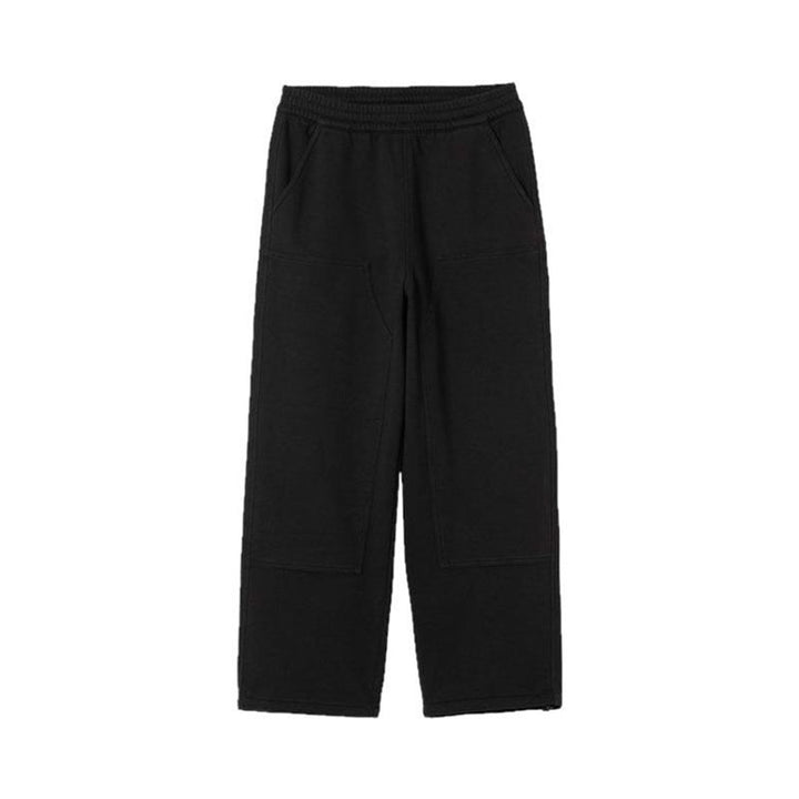 Double Knee Sweat Pant - Black Stone Washed