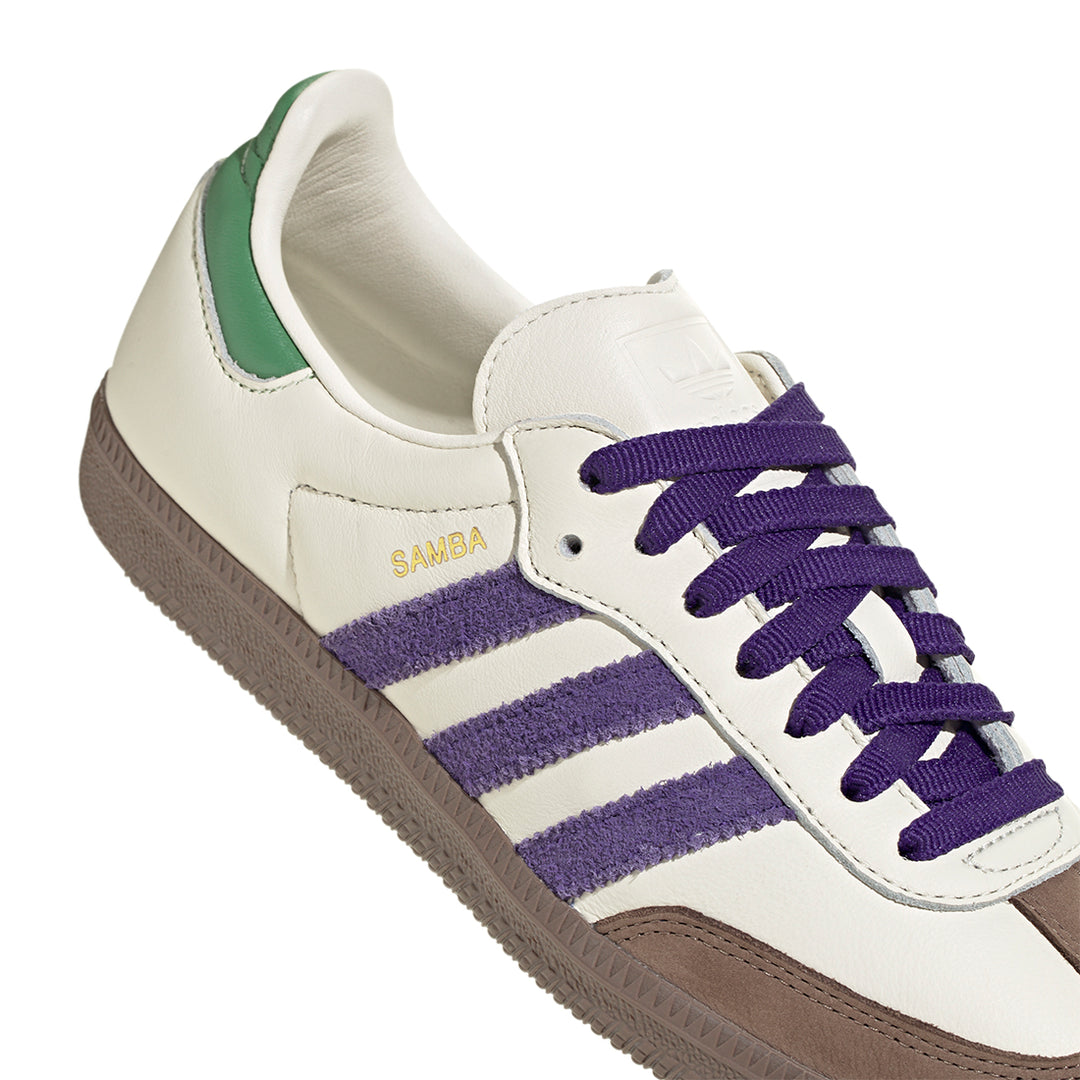 Samba Og W - Off White/Collegiate Purple/Preloved Green