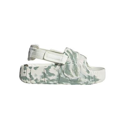 Adilette 22 Xlg W - Off White/Silver Green/Off White