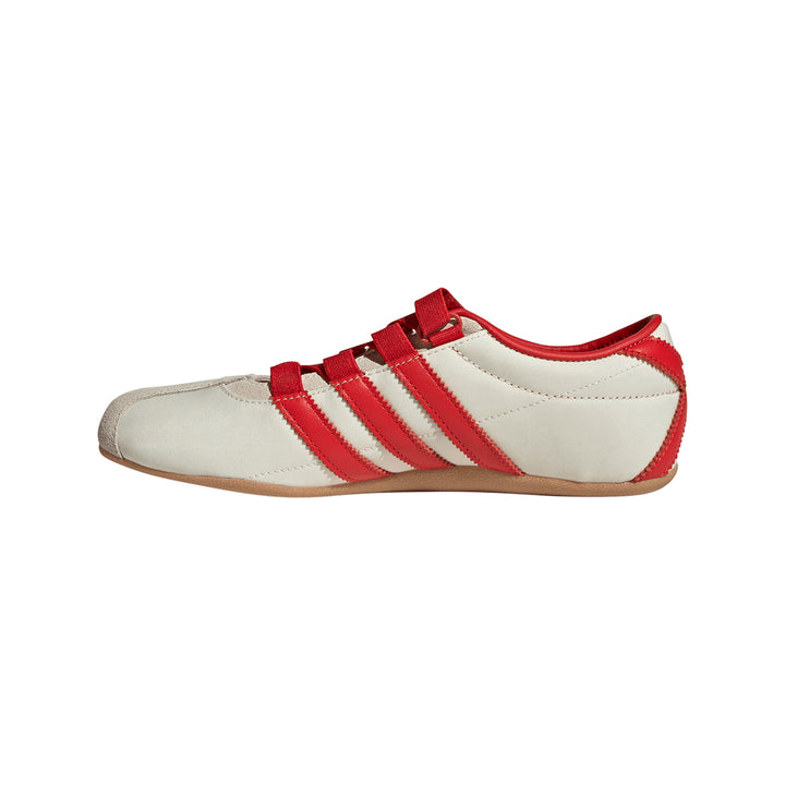 Tokyo Mary Jane - Cream White / Red / Gold Metallic