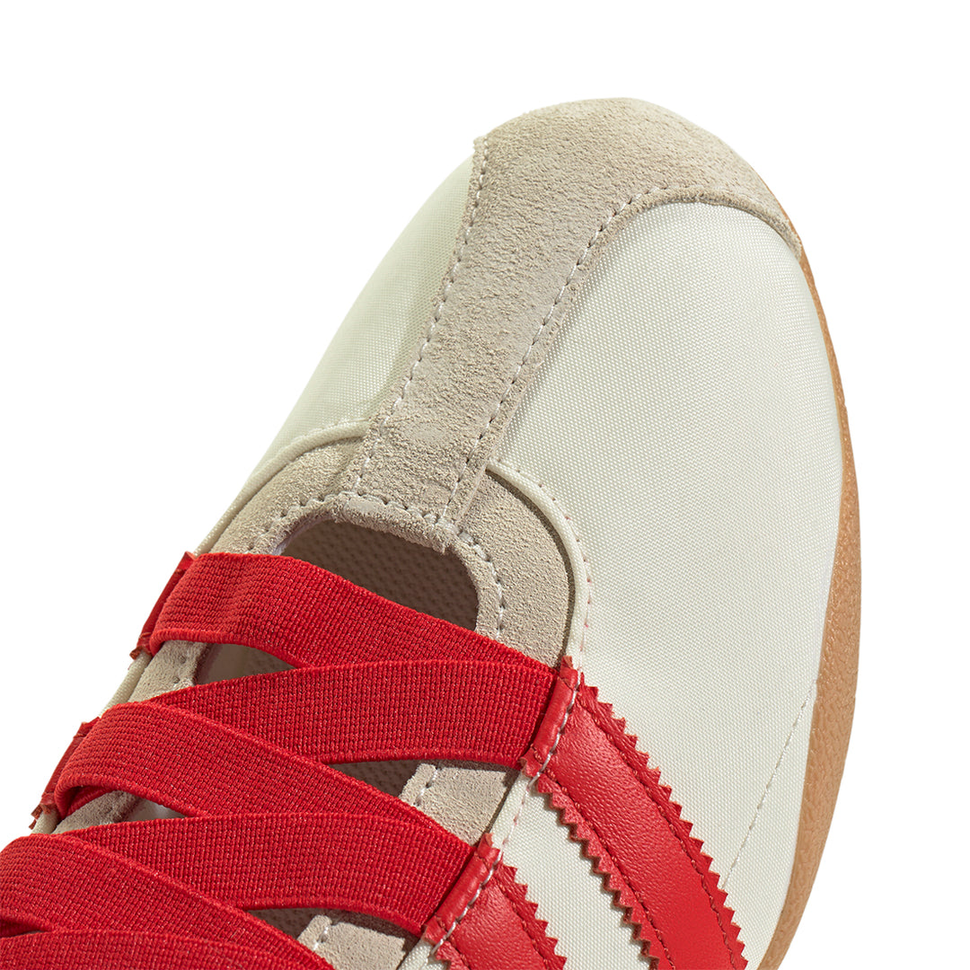 Tokyo Mary Jane - Cream White / Red / Gold Metallic