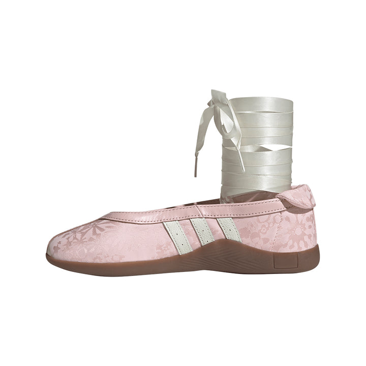 Taekwondo MEI Satin Jacquard - Sandy Pink / Off White / Gum