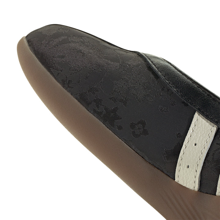 Taekwondo MEI Satin Jacquard - Core Black / Off White / Gum