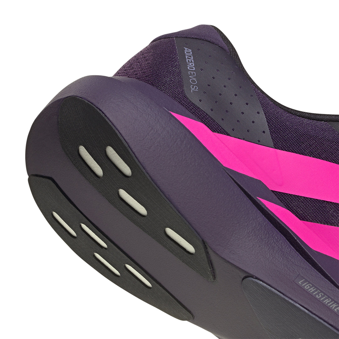 Adizero Evo Sl M - Aurora Plum/Shock Pink/Core Black