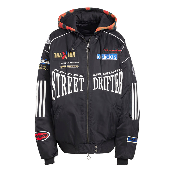 Rasant Moto Bomber Jacket - Black