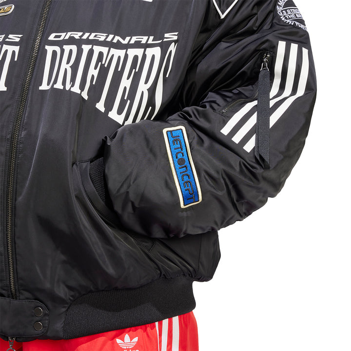 Rasant Moto Bomber Jacket - Black