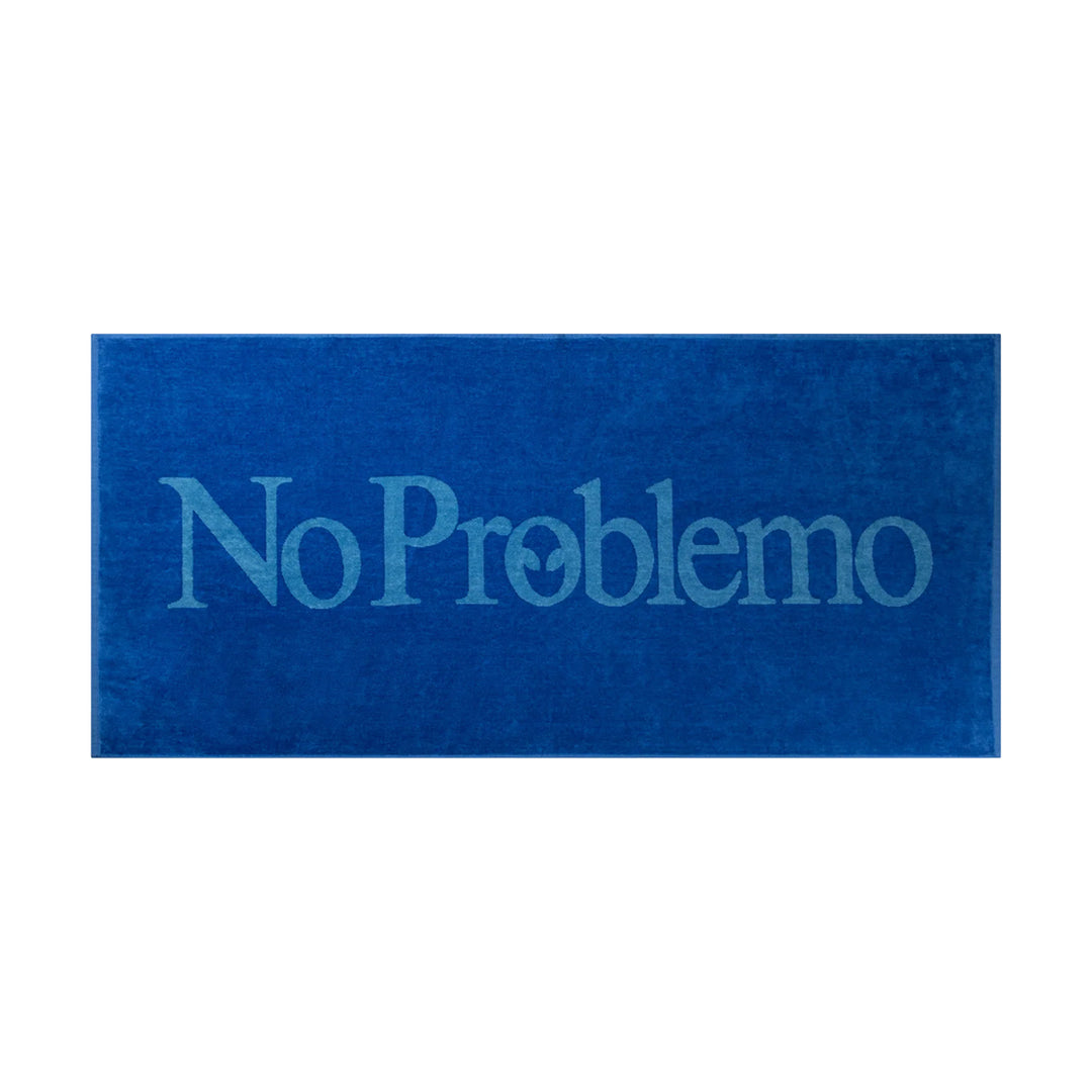 No Problemo Beach Towel - Blue