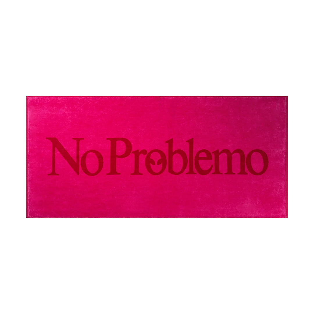 No Problemo Beach Towel - Pink
